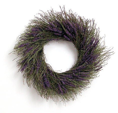 Winterbud & Preserved Lavender Wreath